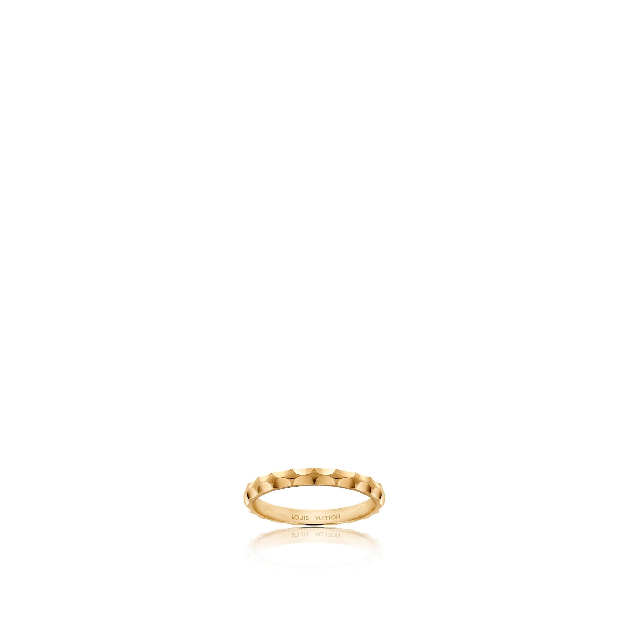 Monogram Infini wedding band, yellow gold - Categories | LOUIS VUITTON